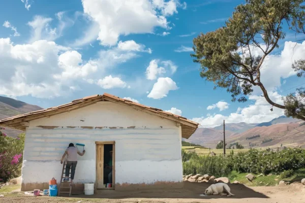 como pintar una casa de campo por fuera