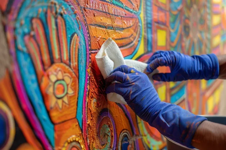 como se limpia una pared pintada