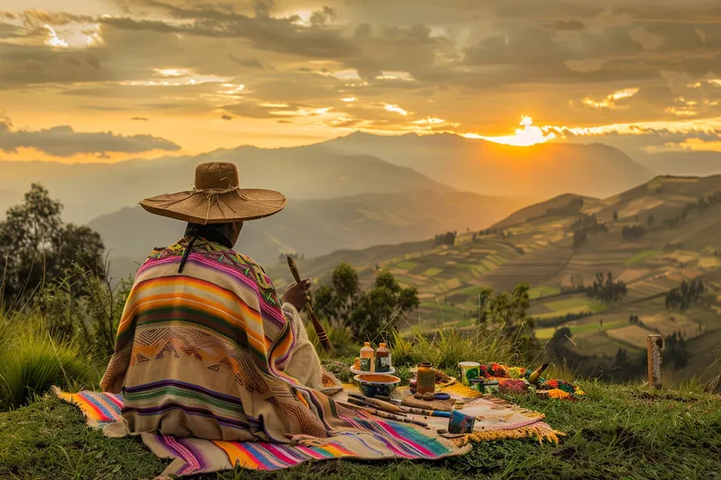 herramientas del campesino para pintar