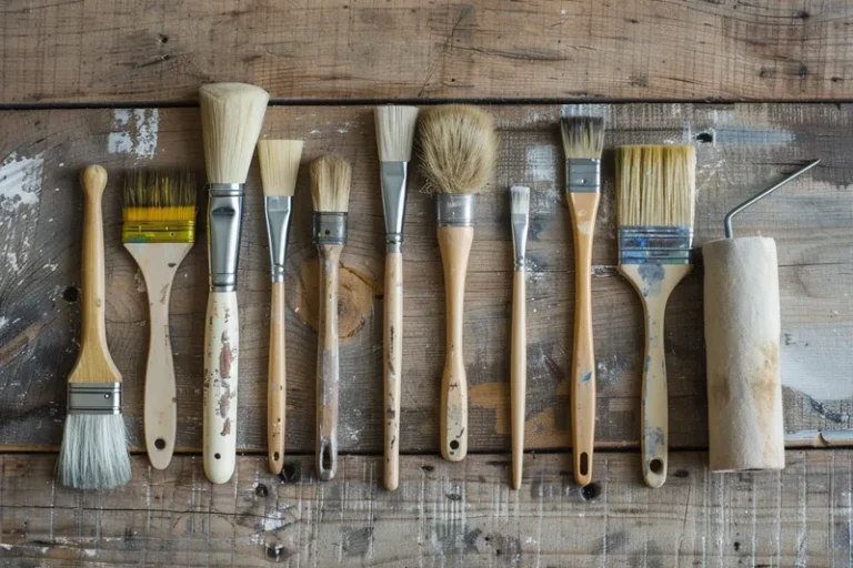 tipos de brochas para pintar rejas